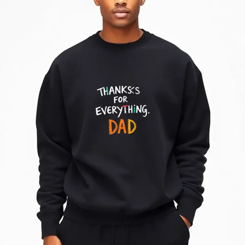 Promoted To Dad Again Sweatshirt