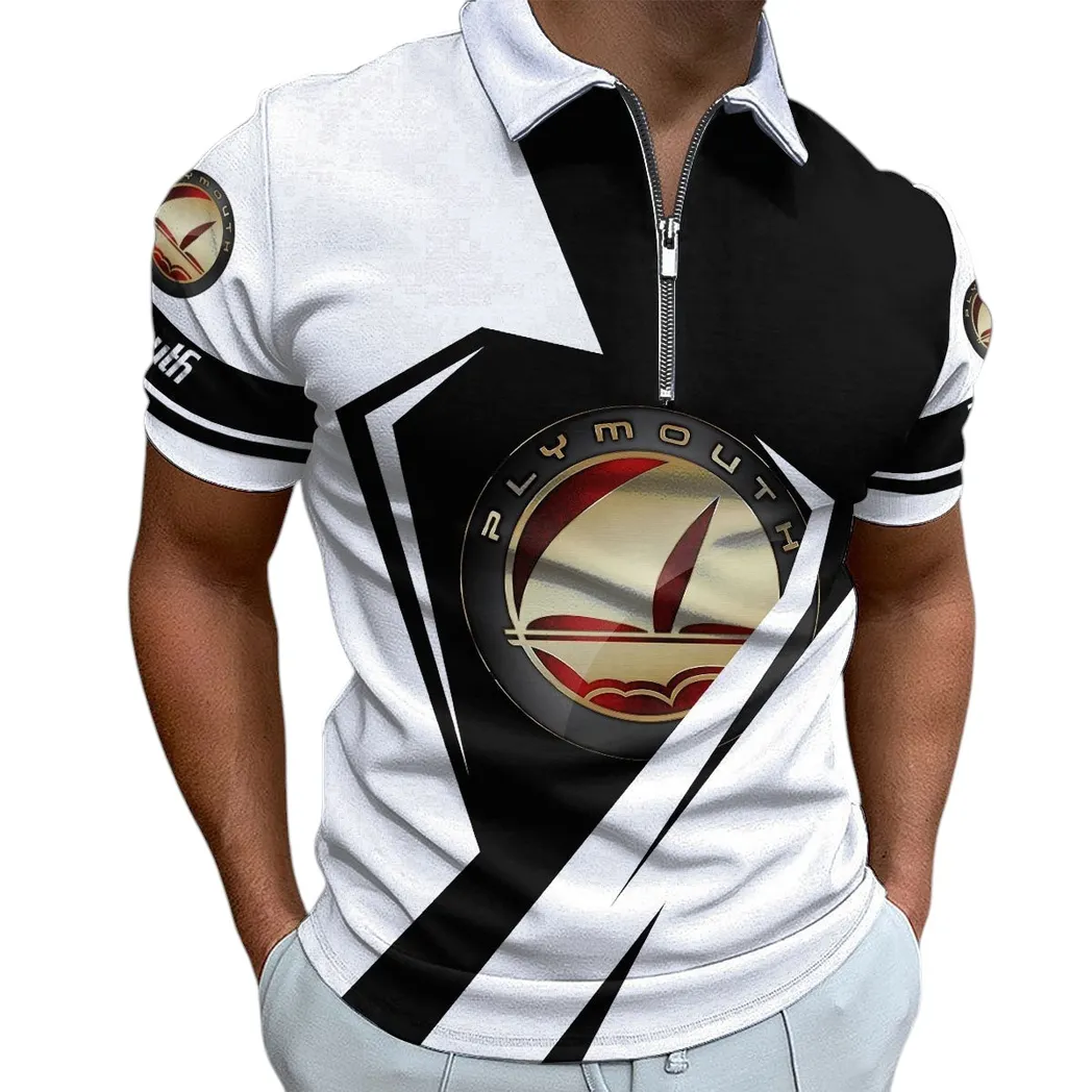 70s Muscle Legend Fans Gift Zipper Polo Shirt, Shirt Exclusive Logo For 70s Muscle Legend Lovers CAR3202122559