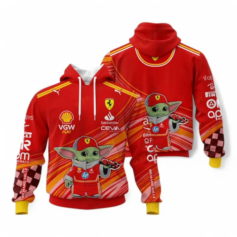 Red Supercar Hoodie, All Over Print Hoodie Red Supercar CAR41104112500 - Image 2