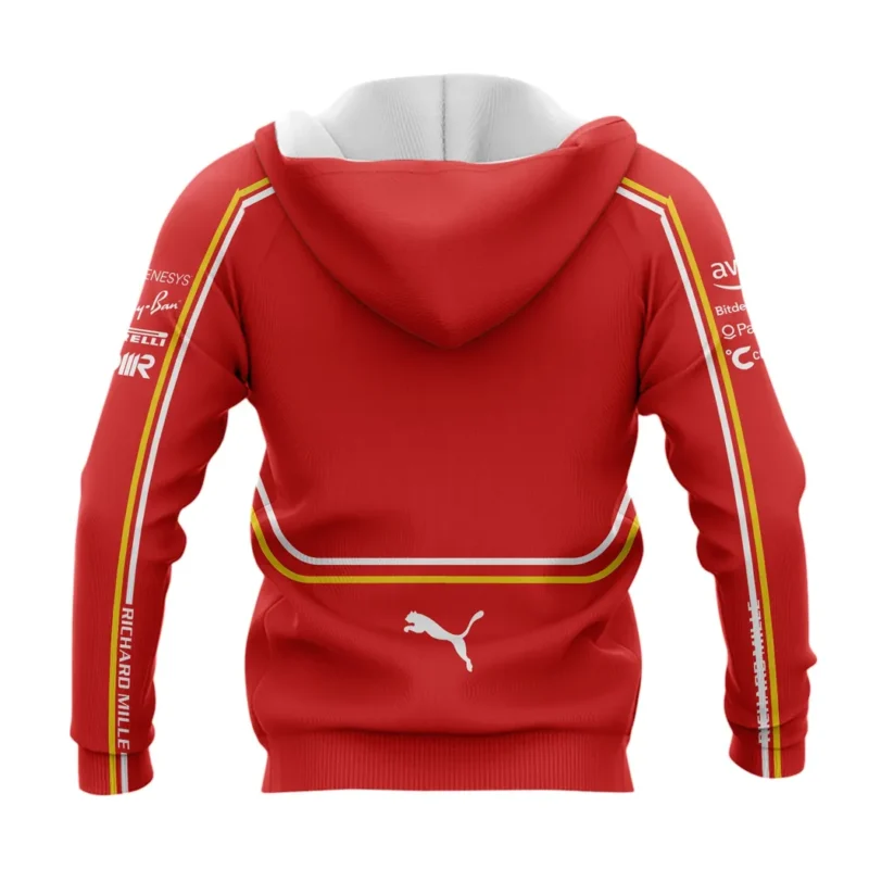Red Supercar Hoodie, All Over Print Hoodie Red Supercar CAR41304142500 - Image 2