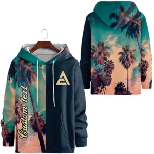 Tractor Vintage Hoodie Palm Custom, All Over Print Hoodie For Car Motorcycles Collectors CAR431041625391