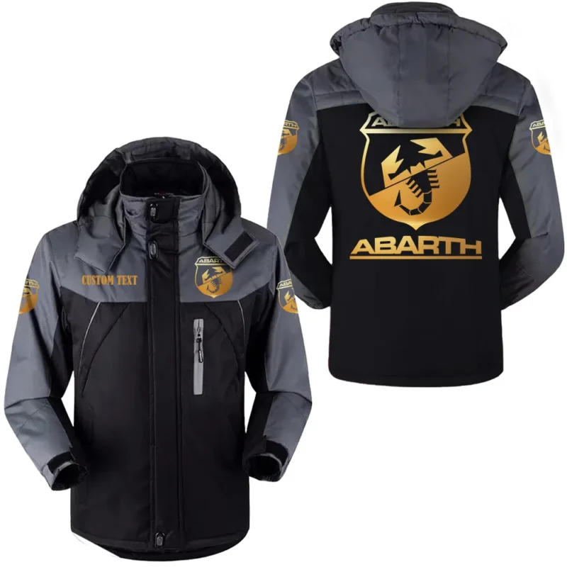 Car Outdoor Charging Suit, Exclusive Logo Fleece Truckket For Car Fans HFLJ0112312072 - Black