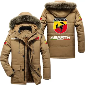Car Parka hoodie, Coat with Hood Exclusive Logo For Car Motorcycles Lovers CAR7002082037 - Khaki