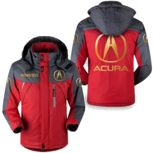 PerforTrucksce Car Outdoor Charging Suit, Exclusive Logo Fleece Truckket For Car Fans HFLJ0112312073 - Red