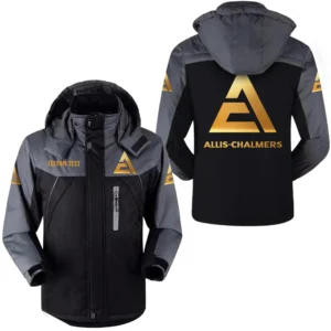 Tractor Outdoor Charging Suit, Exclusive Logo Fleece Truckket For Car Fans HFLJ0112312075 - Black