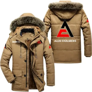 Tractor Parka hoodie, Coat with Hood Exclusive Logo For Car Motorcycles Lovers CAR7002082028 - Khaki