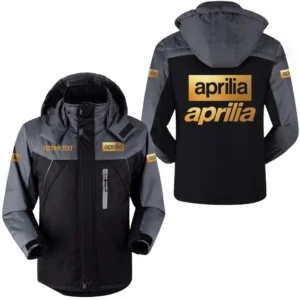 Truck Outdoor Charging Suit, Exclusive Logo Fleece Truckket For Car Fans HFLJ0112312077 - Black