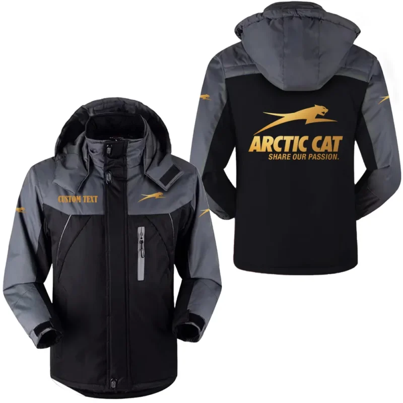 Off-Road Motors Outdoor Charging Suit, Exclusive Logo Fleece Truckket For Car Fans HFLJ0112312078 - Black