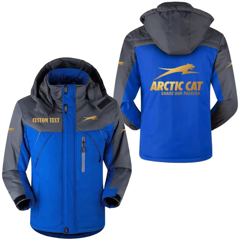 Off-Road Motors Outdoor Charging Suit, Exclusive Logo Fleece Truckket For Car Fans HFLJ0112312078 - Blue