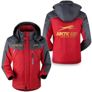 Off-Road Motors Outdoor Charging Suit, Exclusive Logo Fleece Truckket For Car Fans HFLJ0112312078 - Red