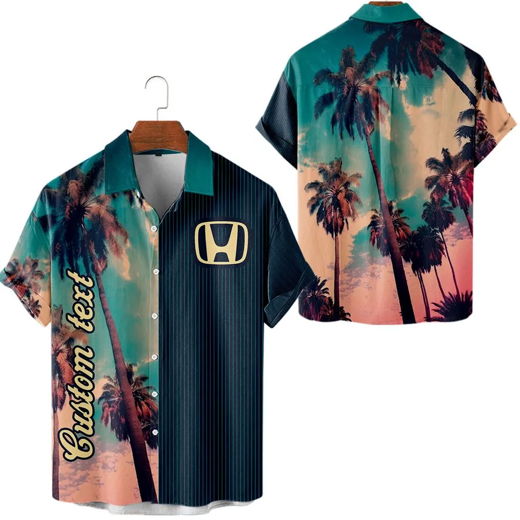 Auto Fans Gift Hawaiian Shirt, Button up Shirt Vintage Style For Car Owners, Custom Namet CAR431041625349