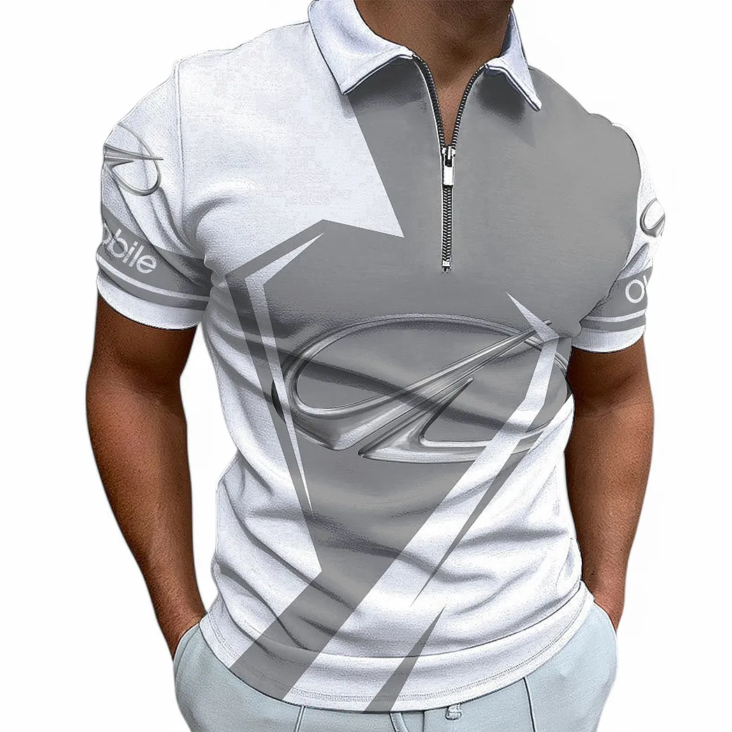Auto Fans Gift Zipper Polo Shirt, Polo Shirt All Over Print For Auto Fan CAR68022125972