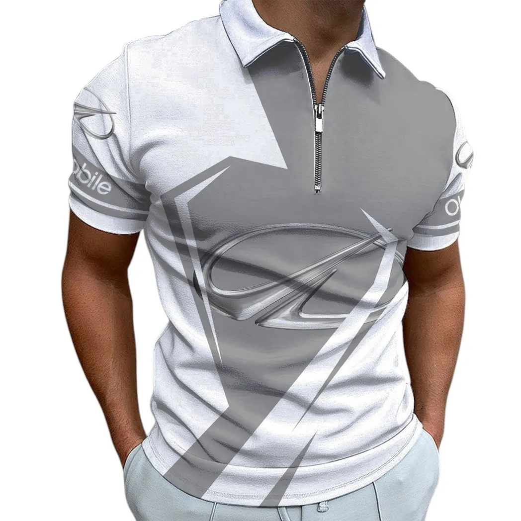 Auto Fans Gift Zipper Polo Shirt, Shirt Exclusive Logo For Auto Lovers CAR3202122569