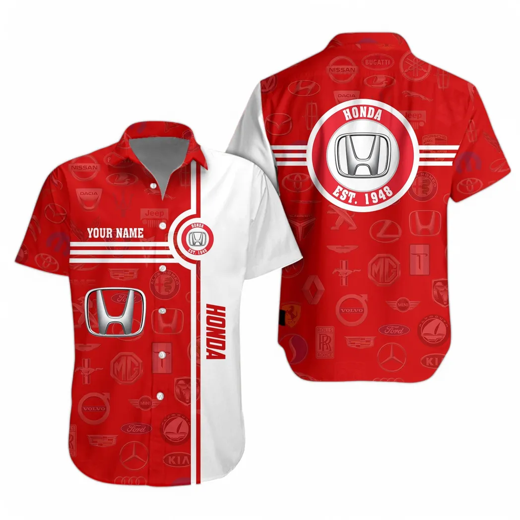 Auto Lovers Gift Hawaiian Shirt, Button up Shirt All Over Print For Auto Fan CAR174022525026