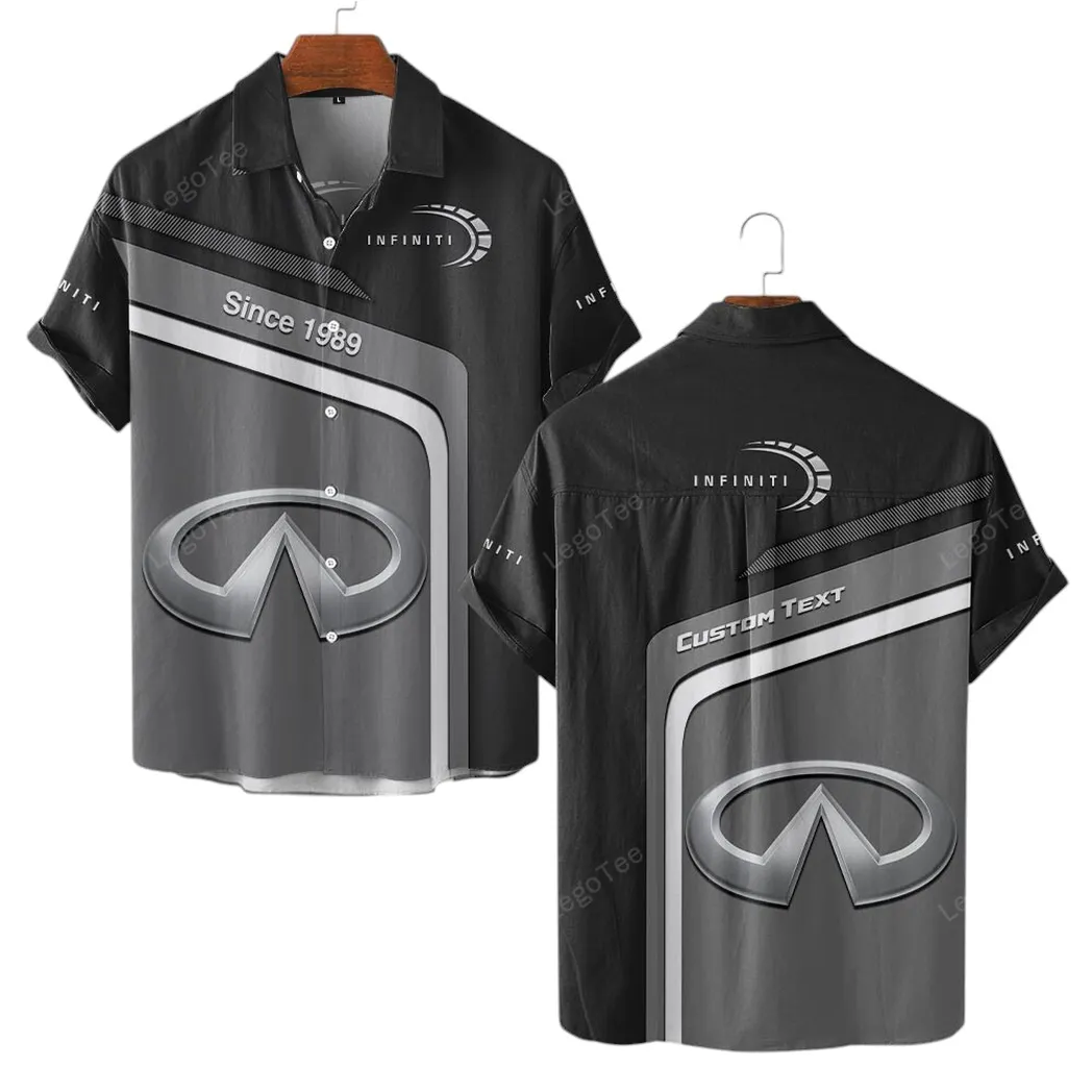 Auto Lovers Gift Hawaiian Shirt, Button up Shirt All Over Print For Auto Lovers, Custom Name CAR11103032536