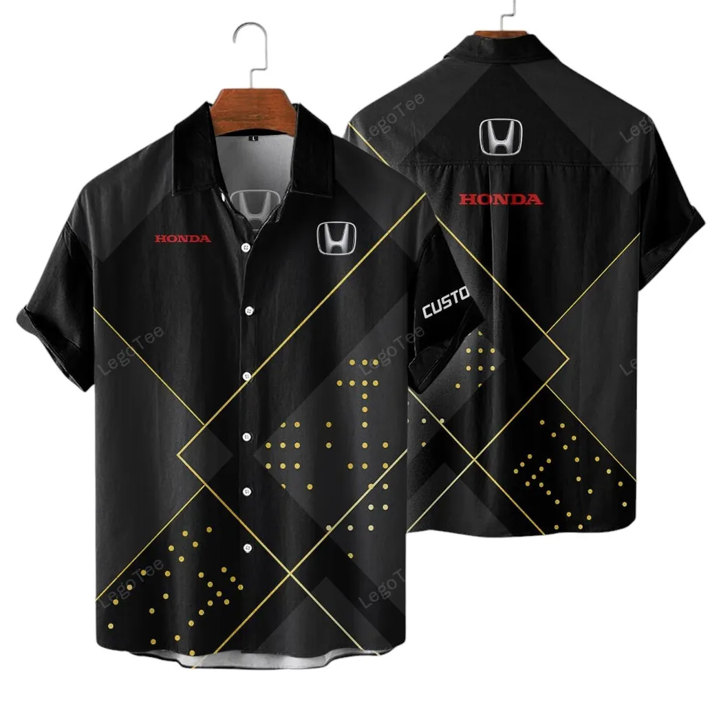 Auto Lovers Gift Hawaiian Shirt, Button up Shirt All Over Print For Auto Lovers, Custom Name CAR11403032531