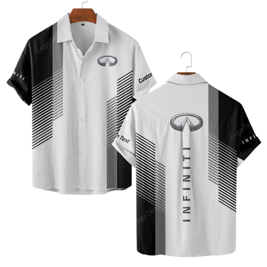Auto Lovers Gift Hawaiian Shirt, Button up Shirt Exclusive Logo For Auto Lovers, Custom Name CAR10703122537