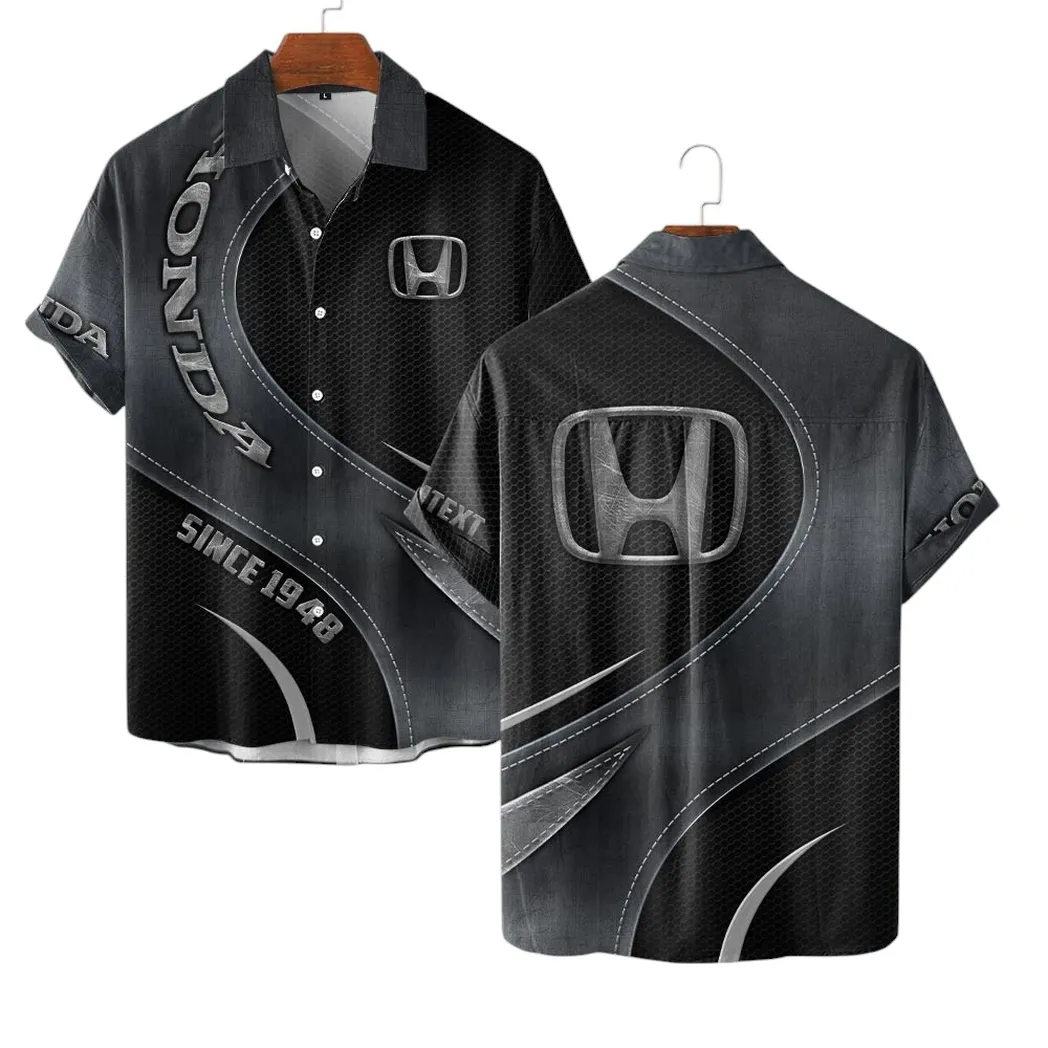 Auto Vintage Lovers Gift Hawaiian Shirt, Button up Shirt Exclusive Logo For Auto Lovers, Custom Name CAR17102252521