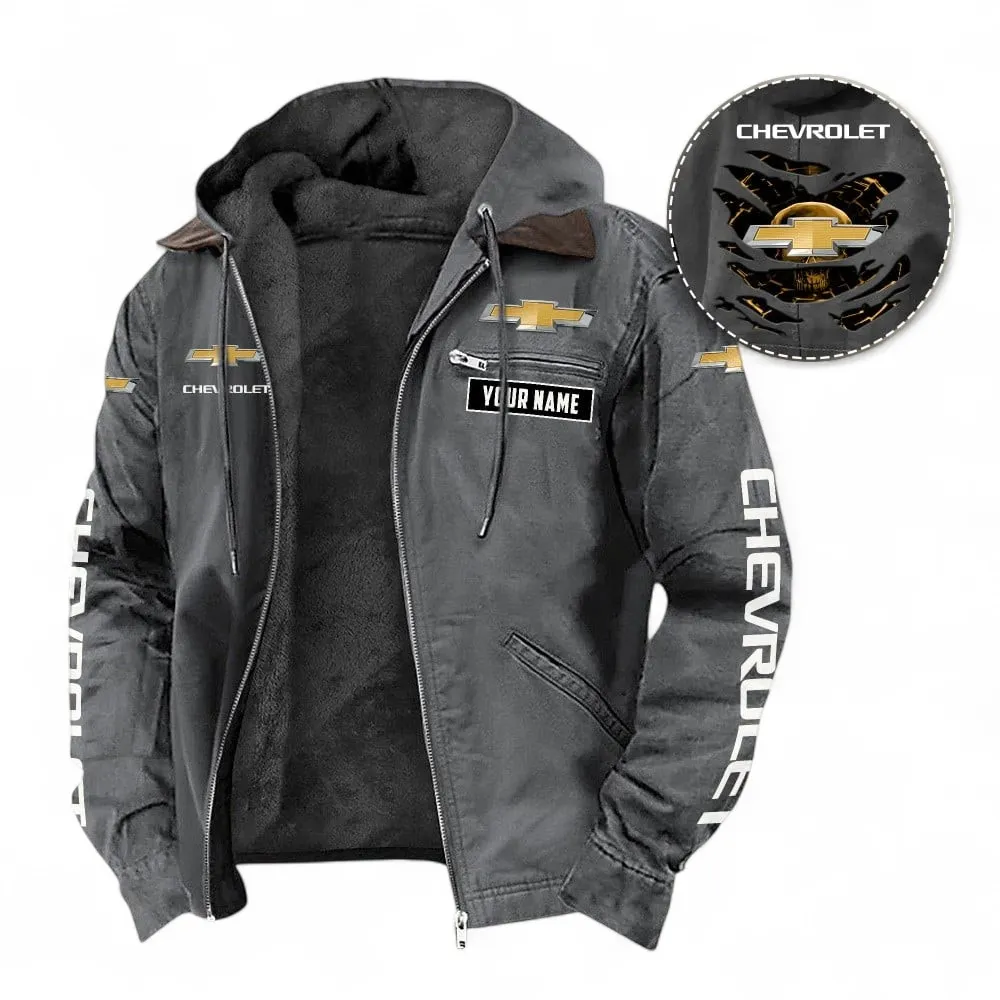 Big Car Fans Gift Hooded And Flannel Hoodie, Jacket Exclusive Logo For Car Lovers, Custom Name CAR391072125693-Gray