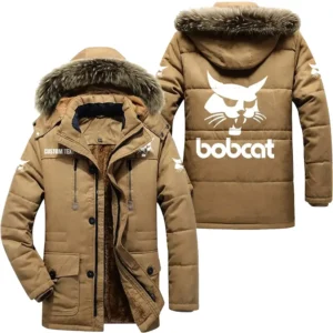 Vintage Auto Parka hoodie, Coat with Hood Exclusive Logo For Car Motorcycles Lovers CAR7002082054 - Khaki