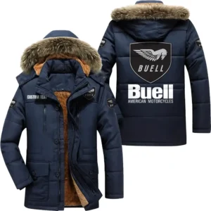 Motorcycles Parka hoodie, Coat with Hood Exclusive Logo For Car Motorcycles Lovers CAR7002082055 - Navy