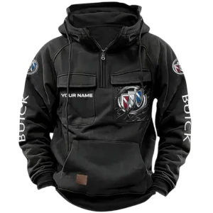 Vintage Sedan Hoodie Tactical Quarter Zip, Hoodie Exclusive Logo For Vintage Sedan Lovers CAR164022425146 - Black