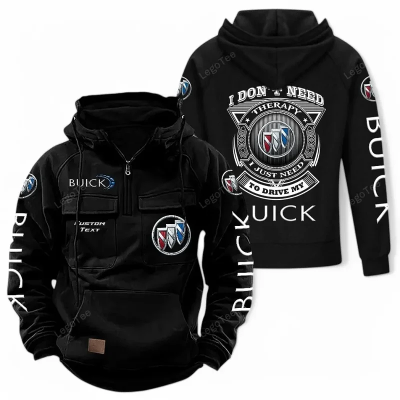 Vintage Sedan Hoodie Tactical Quarter Zip, Hoodie Exclusive Logo For Car Owners CAR106021525070 - Black
