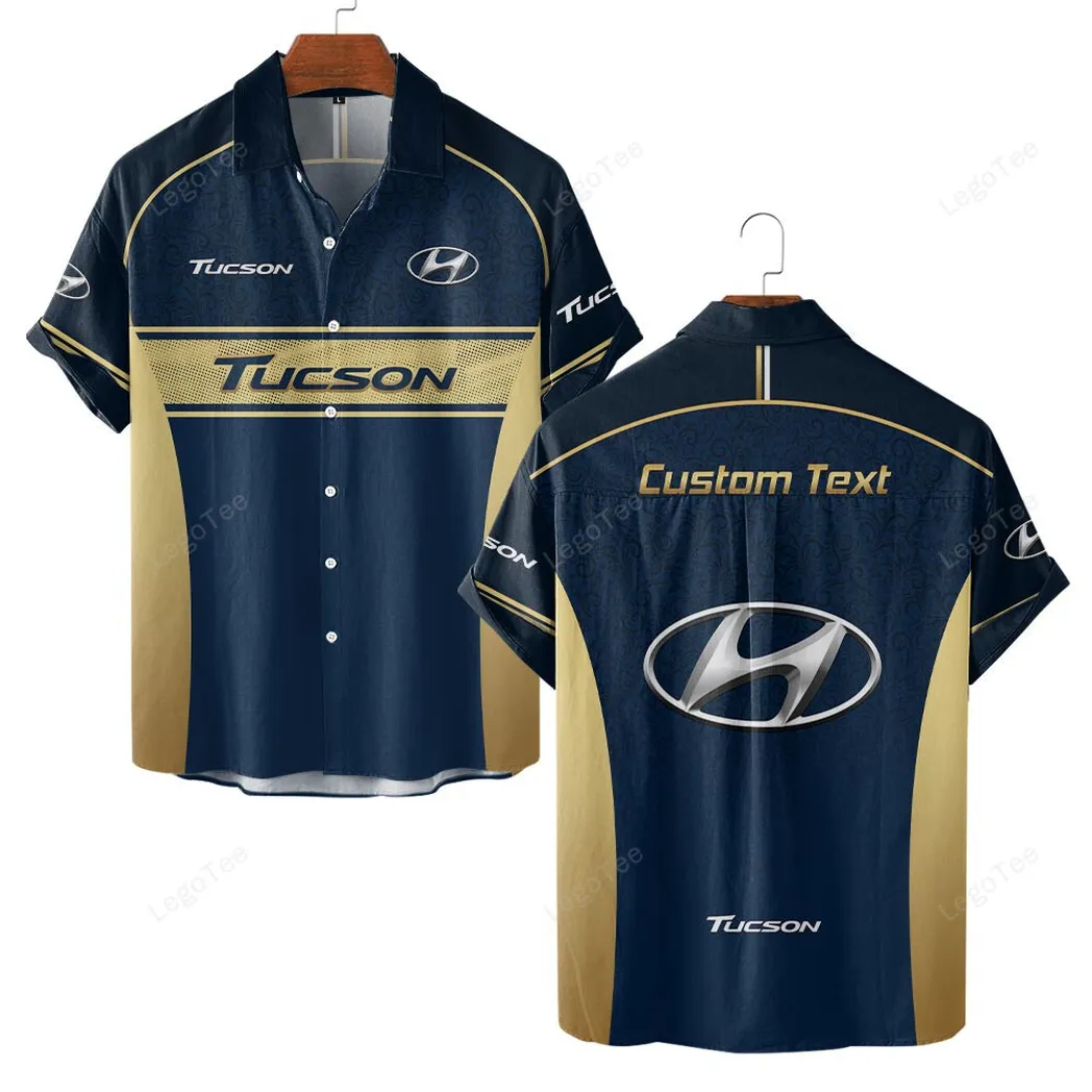 Car Fans Gift Hawaiian Shirt, Button up Shirt Exclusive Logo For Car Lovers, Custom Name CAR137021325910-3