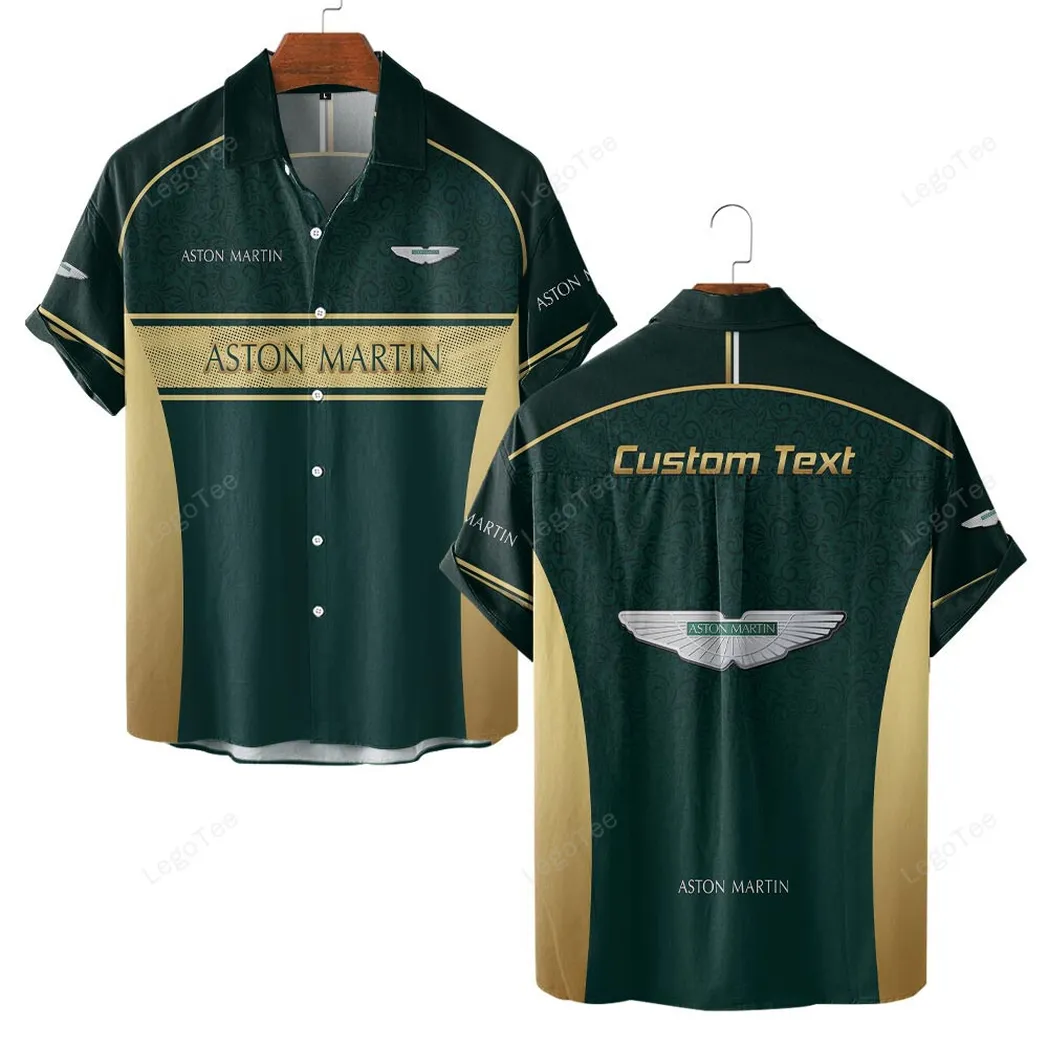 Car Fans Gift Hawaiian Shirt, Button up Shirt Exclusive Logo For Car Lovers, Custom Name CAR137021325958-3