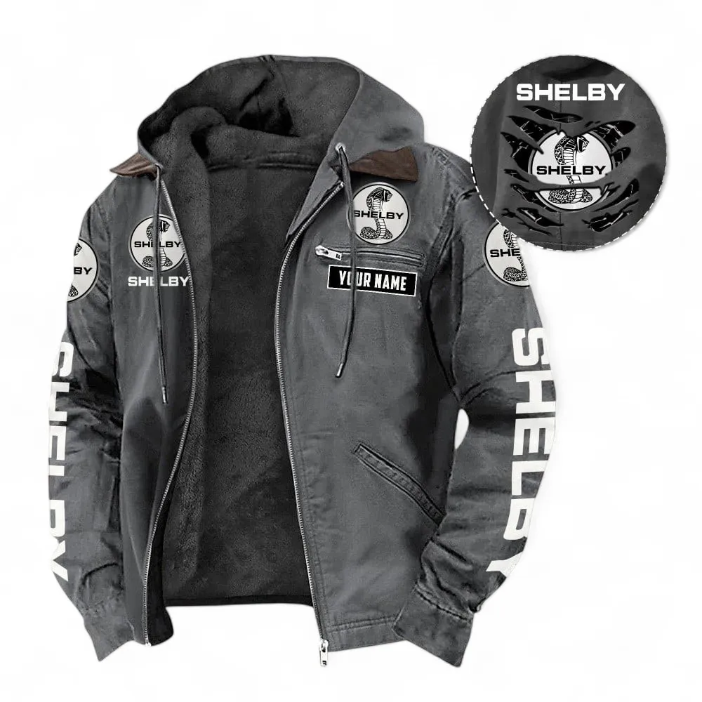 Car Fans Gift Hooded And Flannel Hoodie, Jacket Exclusive Logo For Car Lovers, Custom Name CAR391072125711-Gray