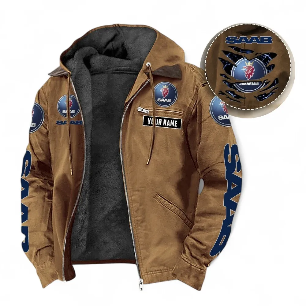 Car Fans Gift Hooded And Flannel Hoodie, Jacket Exclusive Logo For Car Lovers, Custom Name CAR391072125731-Camel