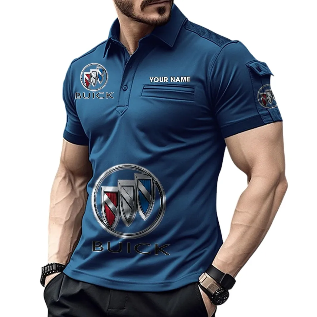 Car Fans Gift Pocket Polo Shirt, Polo Shirt Exclusive Logo For Car Fan, Custom Name CAR450051325367 - Navy Blue