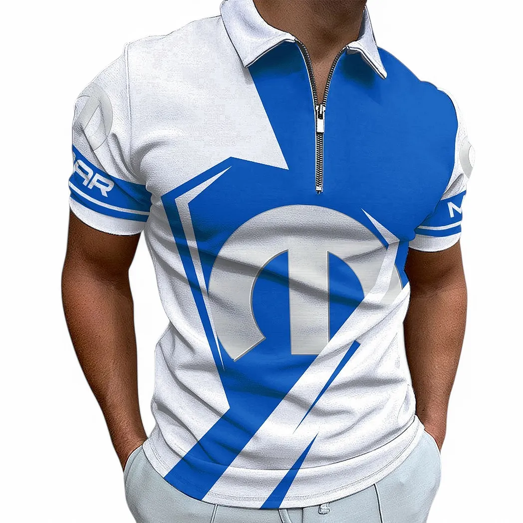 Car Fans Gift Zipper Polo Shirt, Polo Shirt All Over Print For Car Fan CAR68022125964