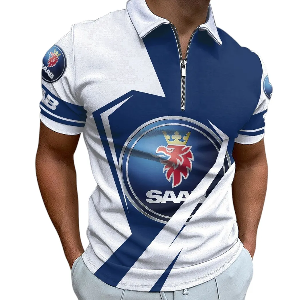 Car Fans Gift Zipper Polo Shirt, Shirt Exclusive Logo For Car Lovers CAR3202122556