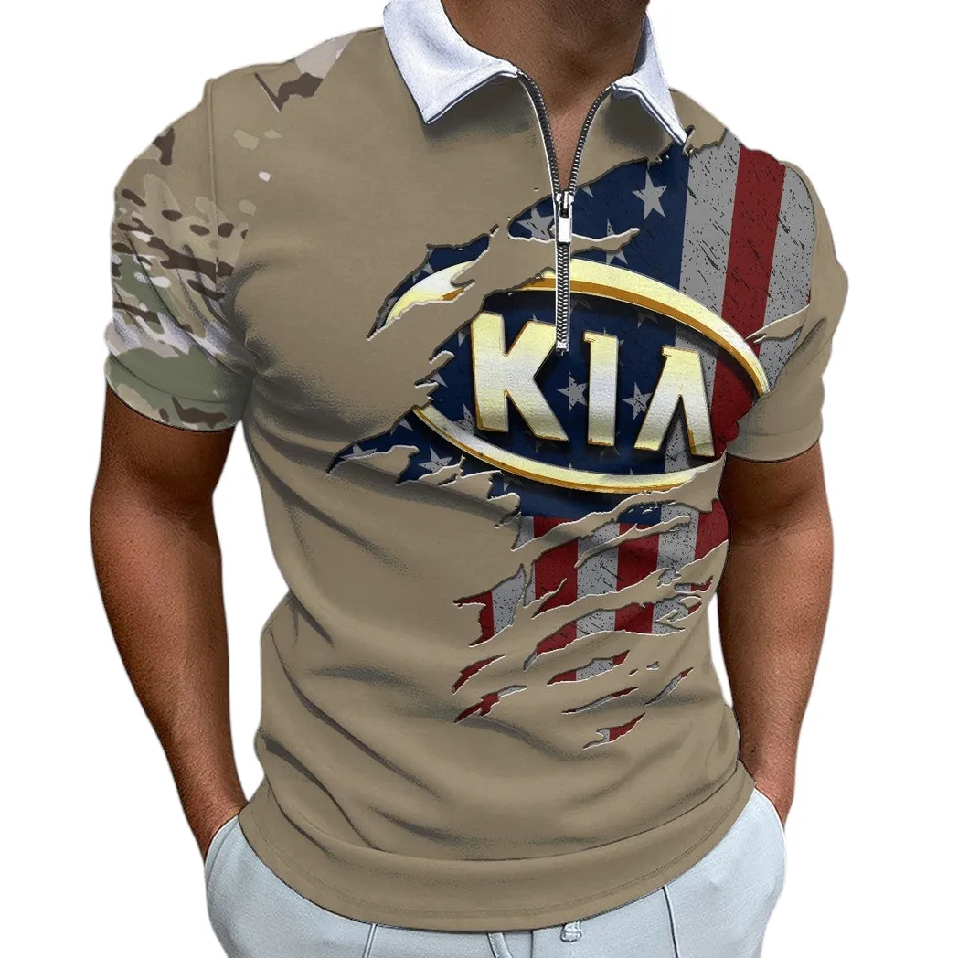 Car Fans Gift Zipper Polo Shirt, Shirt Exclusive Logo For Car Lovers CAR340213044-1