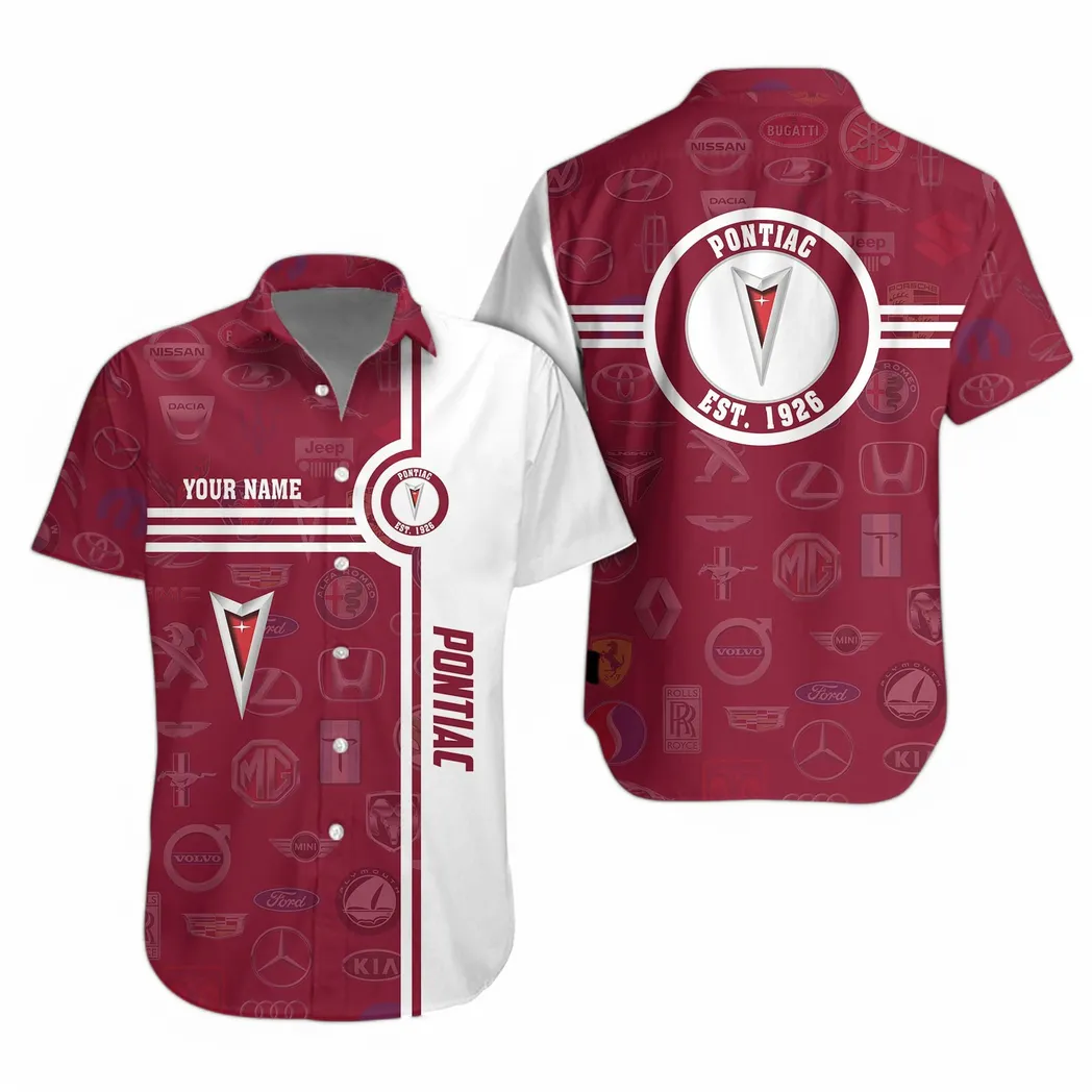 Car Lovers Gift Hawaiian Shirt, Button up Shirt All Over Print For Car Fan CAR174022525000