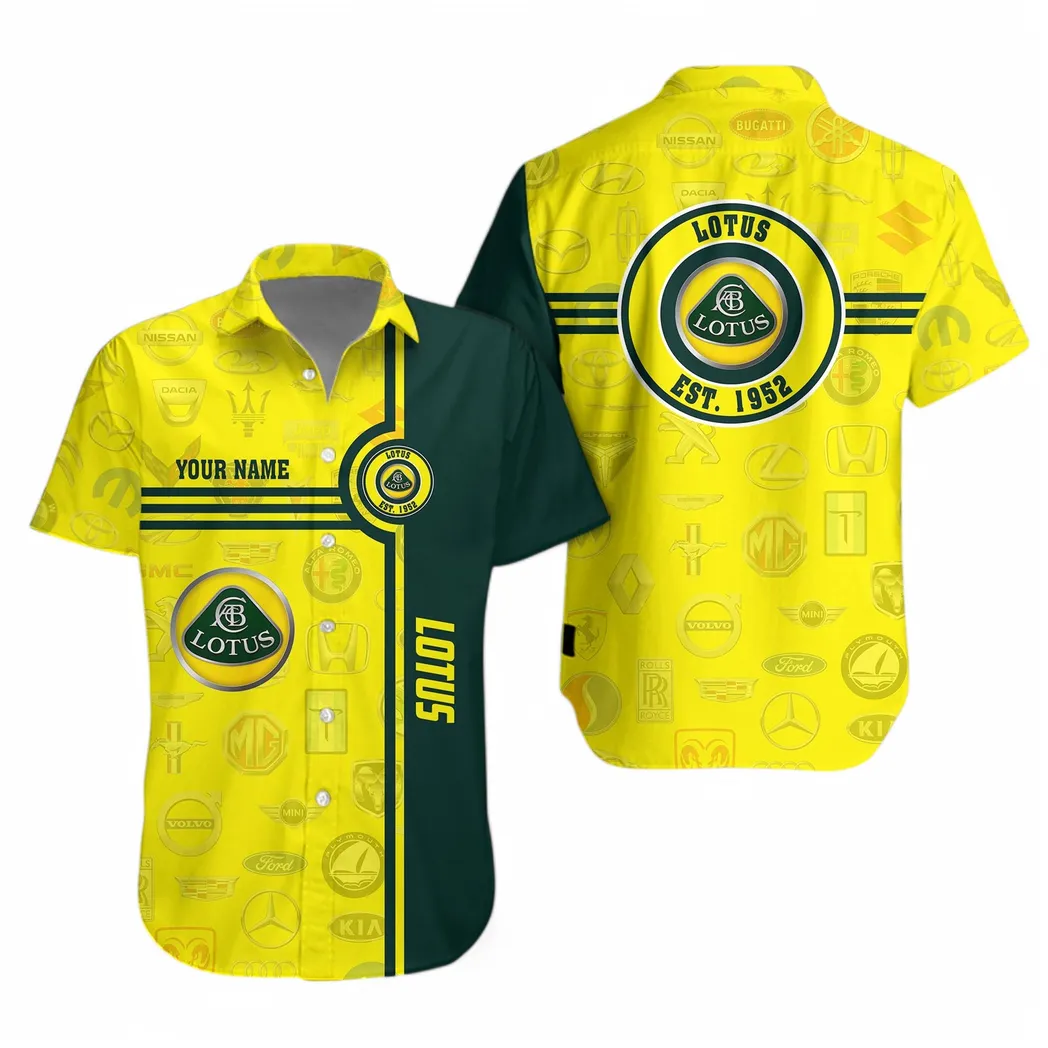 Car Lovers Gift Hawaiian Shirt, Button up Shirt All Over Print For Car Fan CAR174022525023