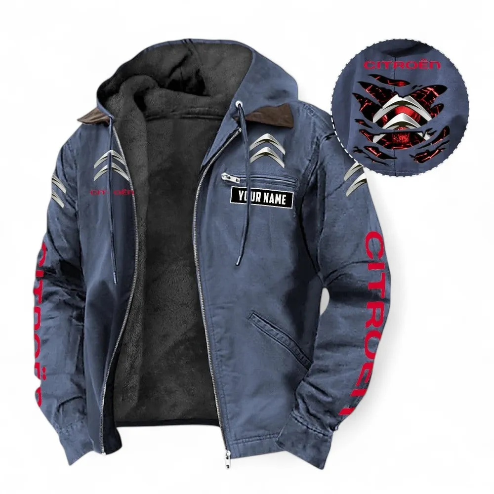 Car Range Fans Gift Hooded And Flannel Hoodie, Jacket Exclusive Logo For Car Lovers, Custom Name CAR391072125710-Navy Blue