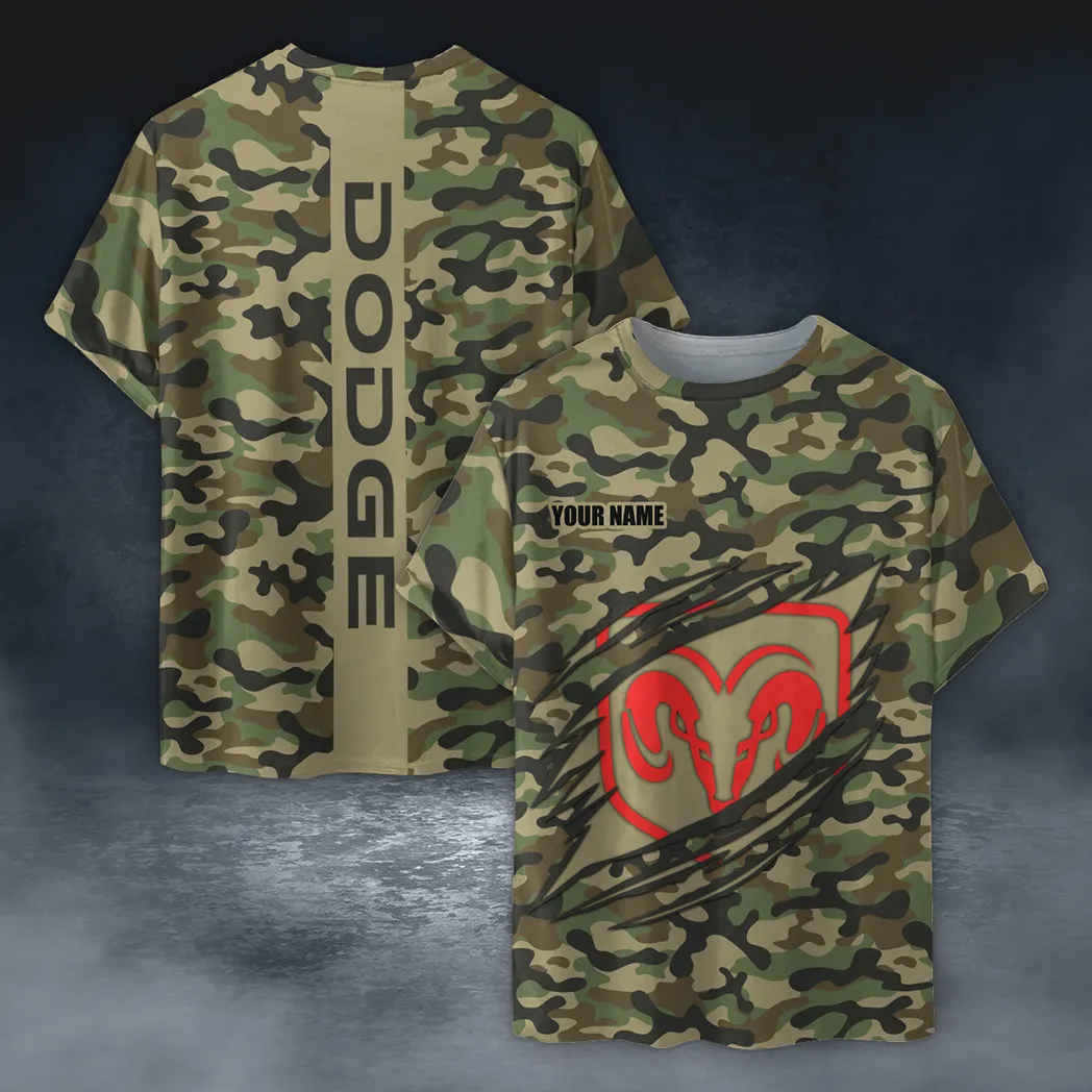 Car Speed Legend Fans Gift T-Shirt, Shirt Camo Style For Car Owners, Custom Name CAR210040825698