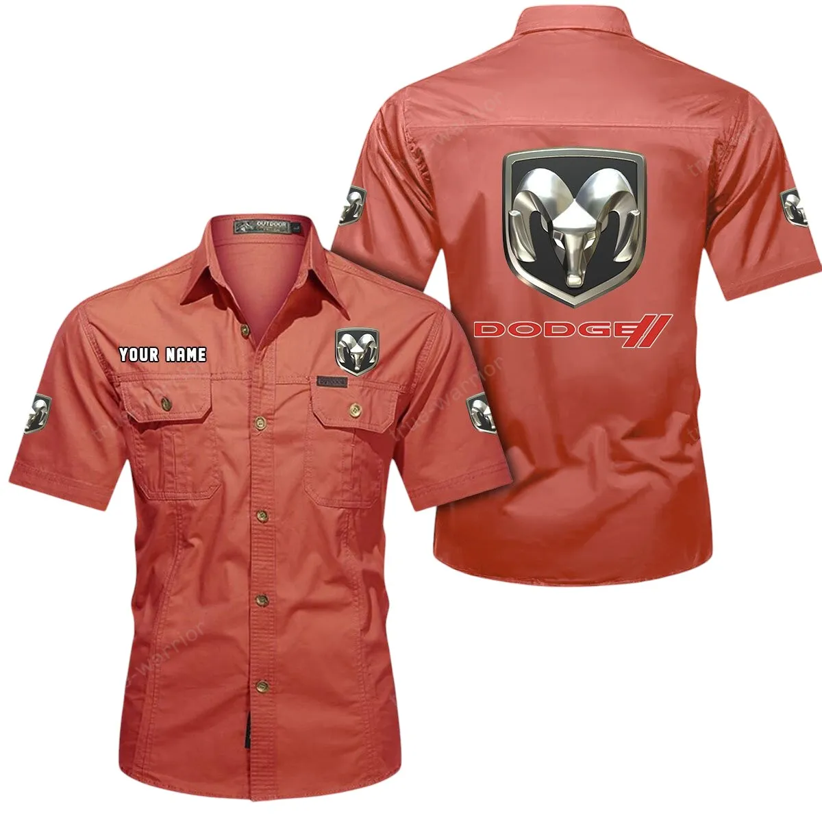 Car Speed Legend Lovers Gift Short Sleeved Shirt, Button Up Shirt Exclusive Logo For Car Owners CAR444052625811 - Red