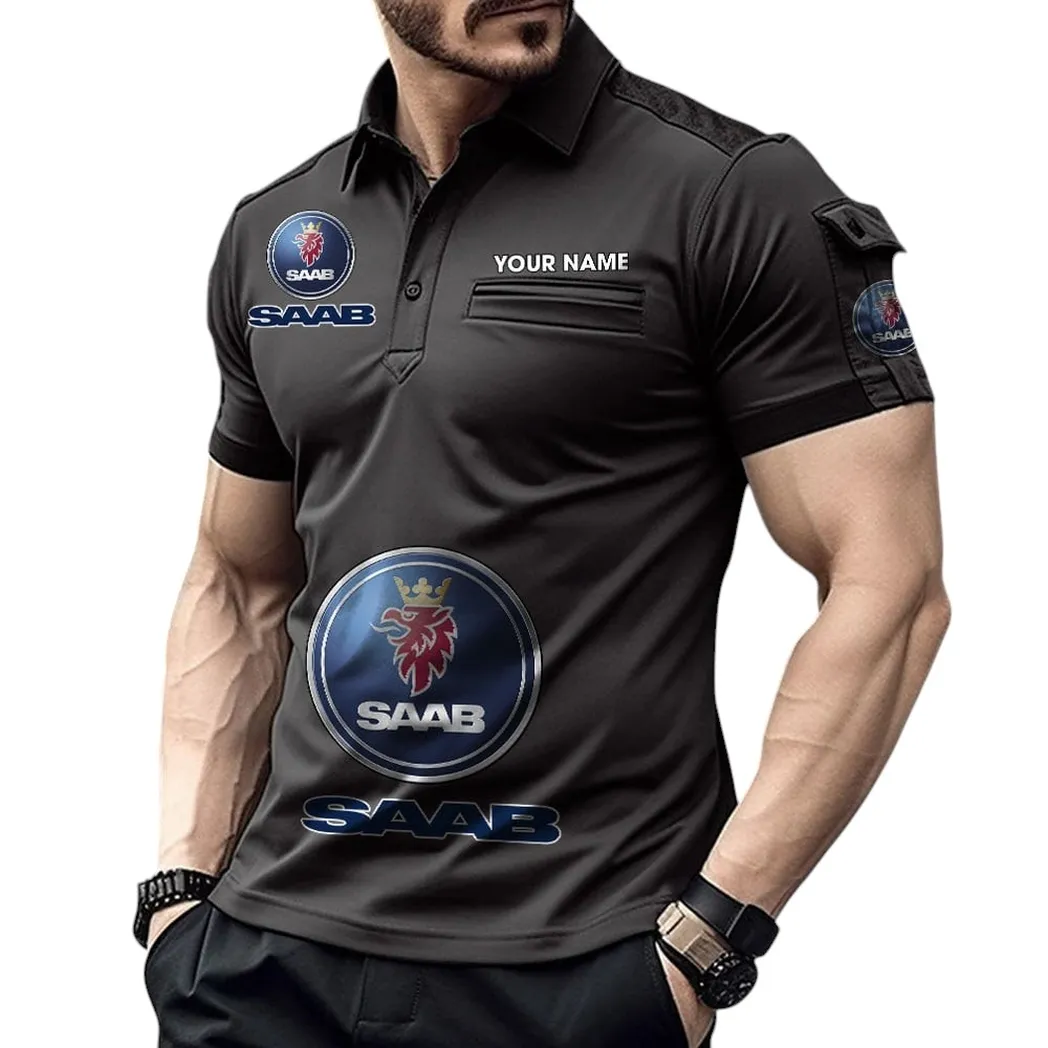 Car Transparent Fans Gift Pocket Polo Shirt, Polo Shirt Exclusive Logo For Car Transparent Fan, Custom Name CAR450051325400 - Black
