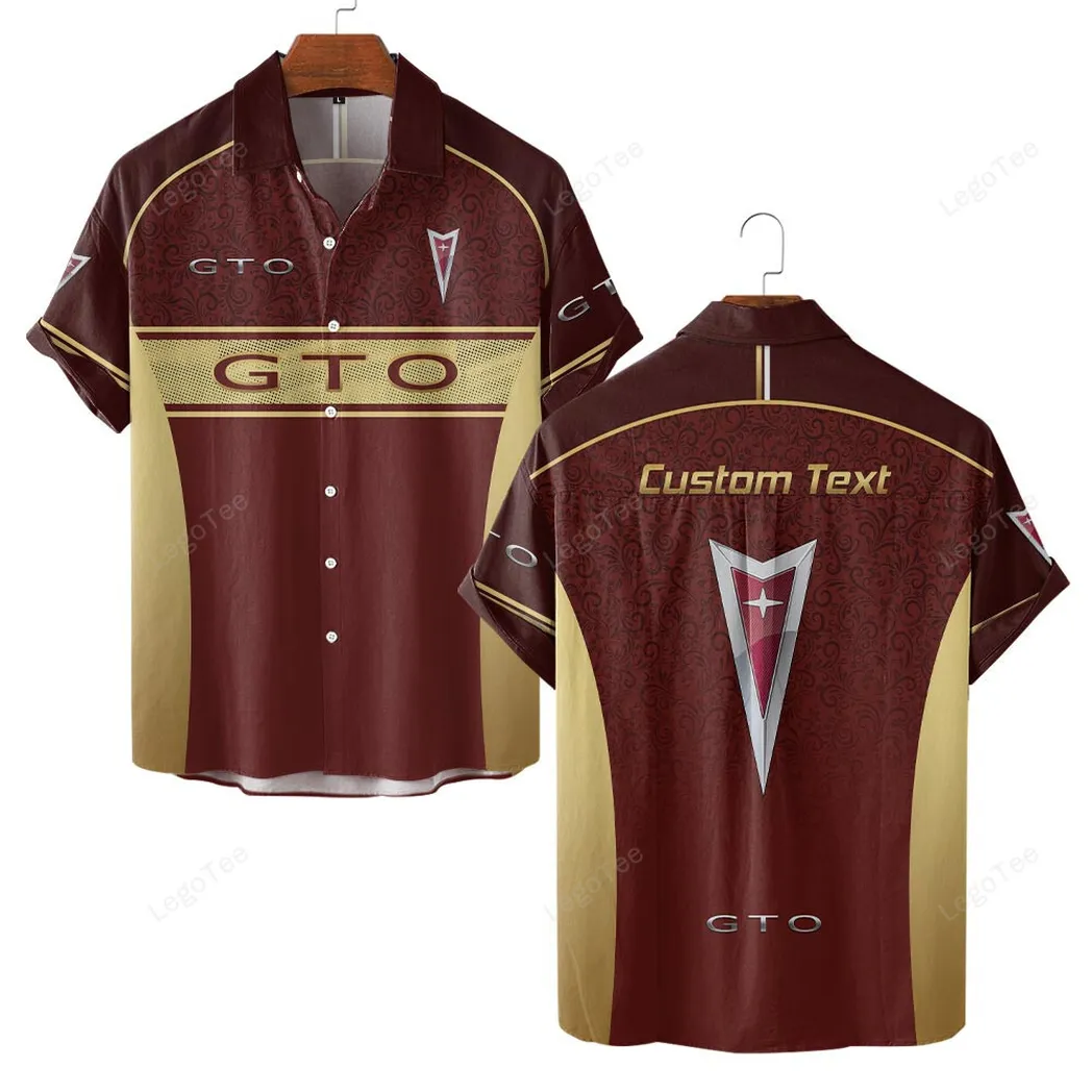 Car Vitntage Auto Fans Gift Hawaiian Shirt, Button up Shirt Exclusive Logo For Car Vitntage Auto Lovers, Custom Name CAR137021325927-3