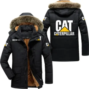 Truck Parka hoodie, Coat with Hood Exclusive Logo For Car Motorcycles Lovers CAR7002082063 - Black