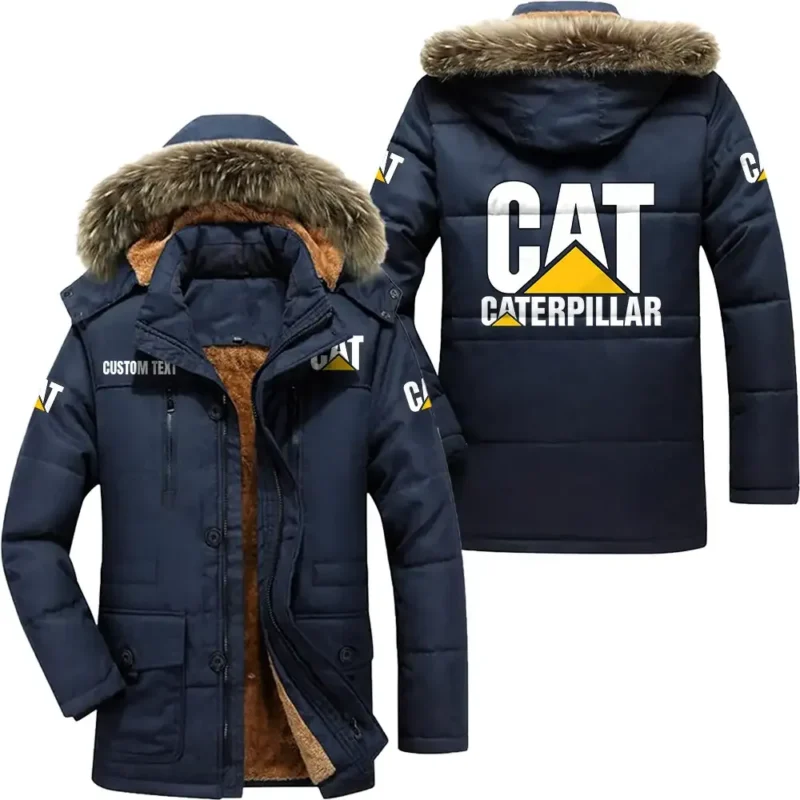 Truck Parka hoodie, Coat with Hood Exclusive Logo For Car Motorcycles Lovers CAR7002082063 - Navy