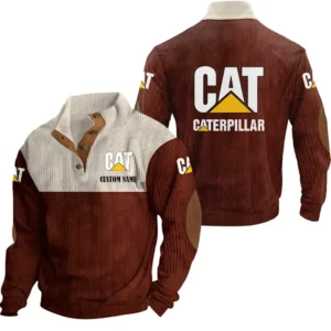 Truck Men's Stand Up Collar Base Shirt, Collar Hoodie Exclusive Logo For Car Motorcycles Fans CAR20012045 - Red