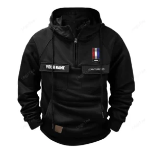 Power Race Car Hoodie Tactical Quarter Zip, Hoodie Exclusive Logo For Power Race Car Lovers - Black CAR109021425347-2