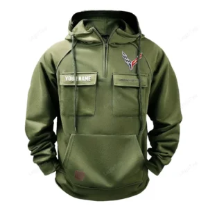 Muscle Legend Hoodie Tactical Quarter Zip, Hoodie Exclusive Logo For Muscle Legend Lovers - Army Green CAR109021425339-1