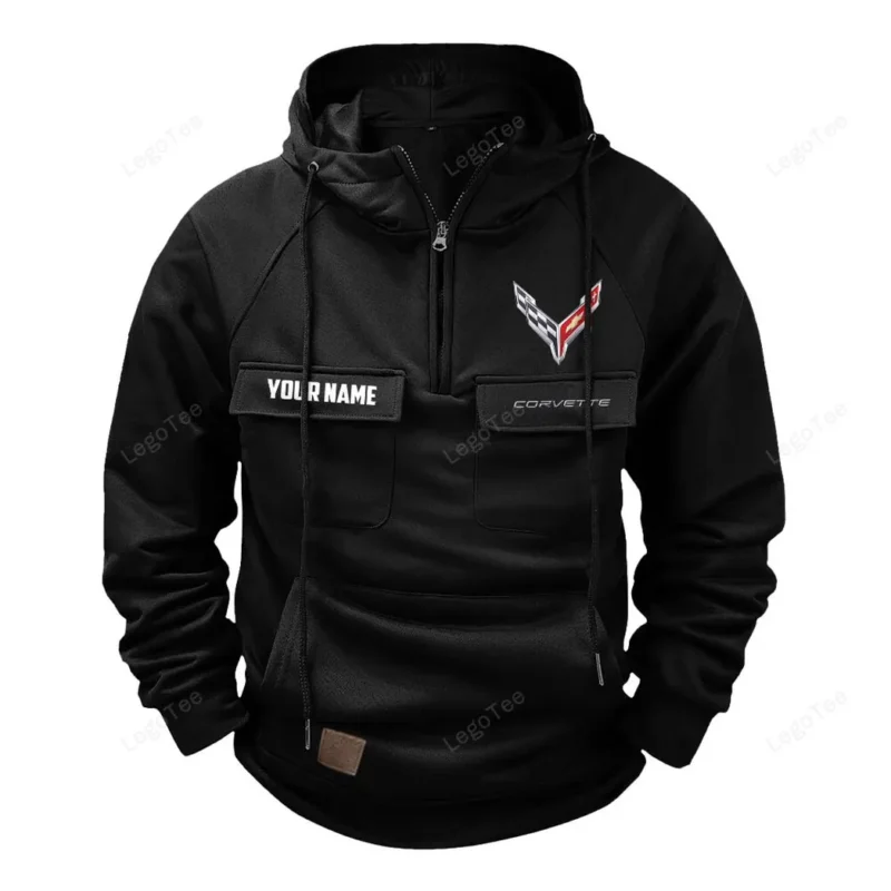 Muscle Legend Hoodie Tactical Quarter Zip, Hoodie Exclusive Logo For Muscle Legend Lovers - Black CAR109021425339-2