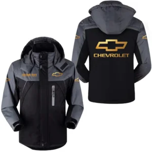Muscle Legend Outdoor Charging Suit, Exclusive Logo Fleece Truckket For Car Fans HFLJ0112312032 - Black