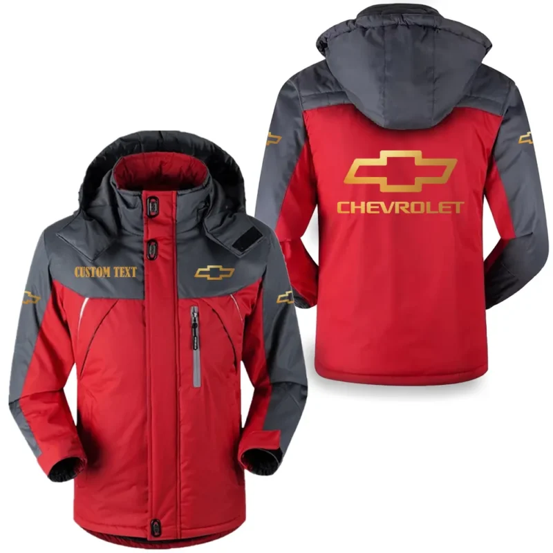 Muscle Legend Outdoor Charging Suit, Exclusive Logo Fleece Truckket For Car Fans HFLJ0112312032 - Red